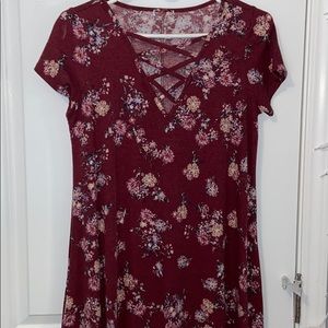 Floral T-Shirt dress